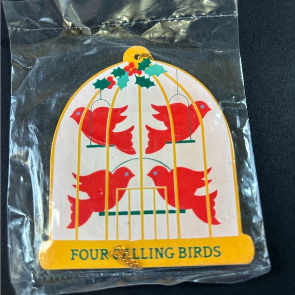 Vintage 12 Days of Christmas Ornaments NWOT - Picture 4 of 4